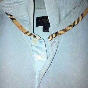 Burberry Sky Blue Polo - great condition